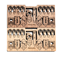 Afbeelding in Gallery-weergave laden, Schaakspel Philips | Philips Design Chess Set