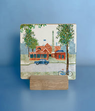 Load image into Gallery viewer, Eerbetoon aan Philips – Handgemaakte tegeltjes met een Eindhovens hart