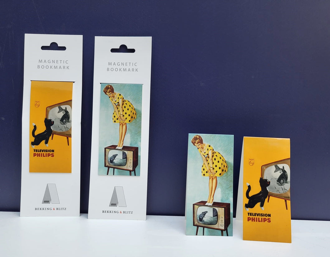 Magnetische boekenlegger Kat