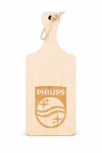 Afbeelding in Gallery-weergave laden, Houten borrelplanken met Philips beeldmerk en Philips iconische gebouwen
