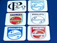 Afbeelding in Gallery-weergave laden, Onderzetters Philips logo&#39;s
