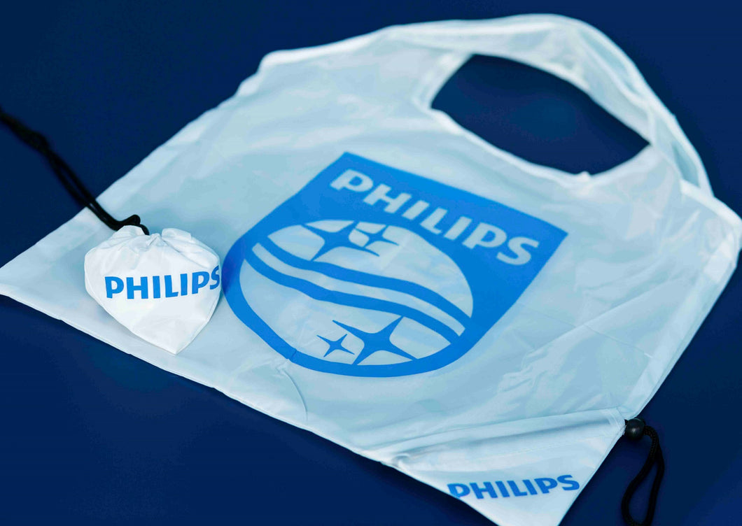 Vouwtasje Philips logo